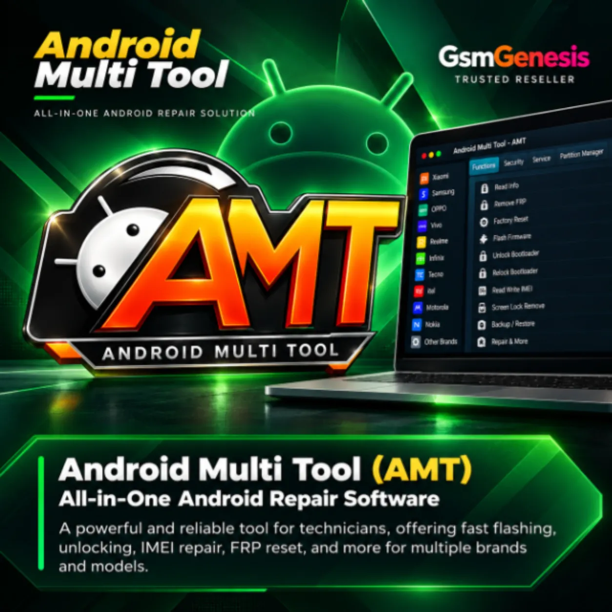 Android Multi Tool (AMT) - Server Credits (Any Qnty)