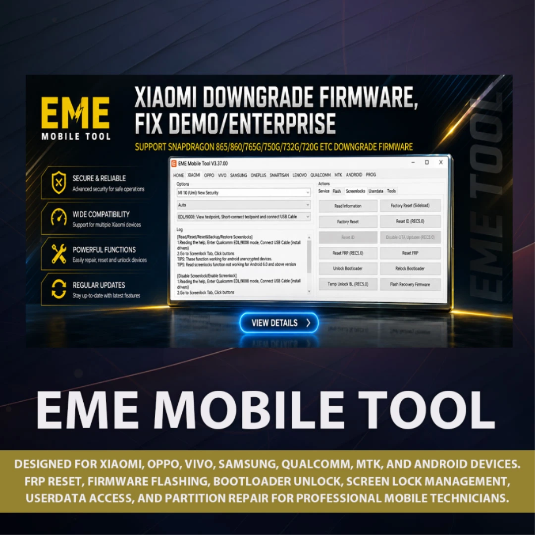 EME Mobile Tool (EMT) - Credits